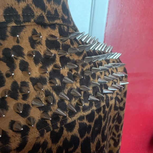 UNIF Leopard Moto Jacket🐆 - Picture 6 of 6